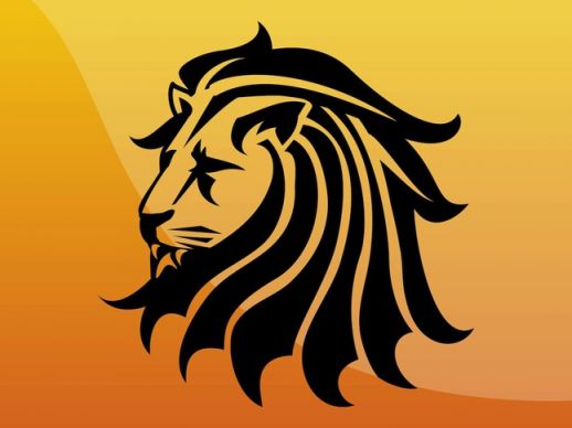 Lion Head Vector Art