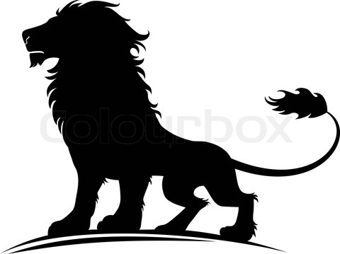 Lion Silhouette Vector