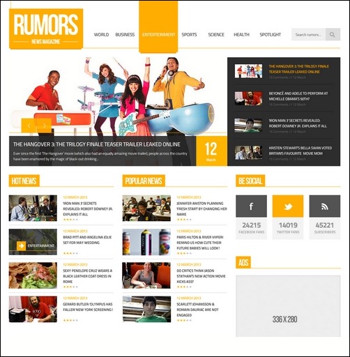Magazine Templates Magazine Templates