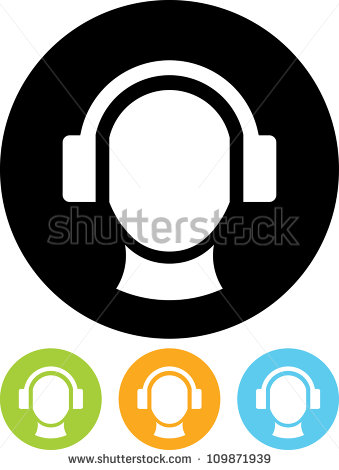 Man with Headphones Icon