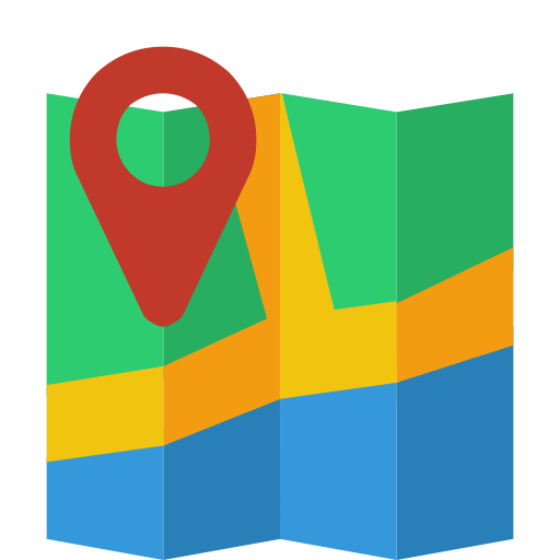 15 Flat Map Icon Images