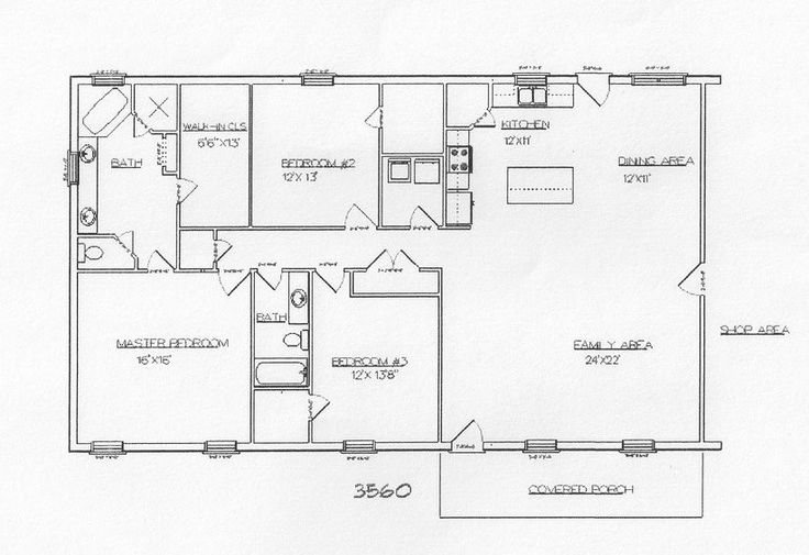 Metal Building Floor Plans