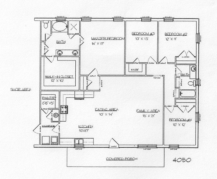 Metal Building Homes House Plans