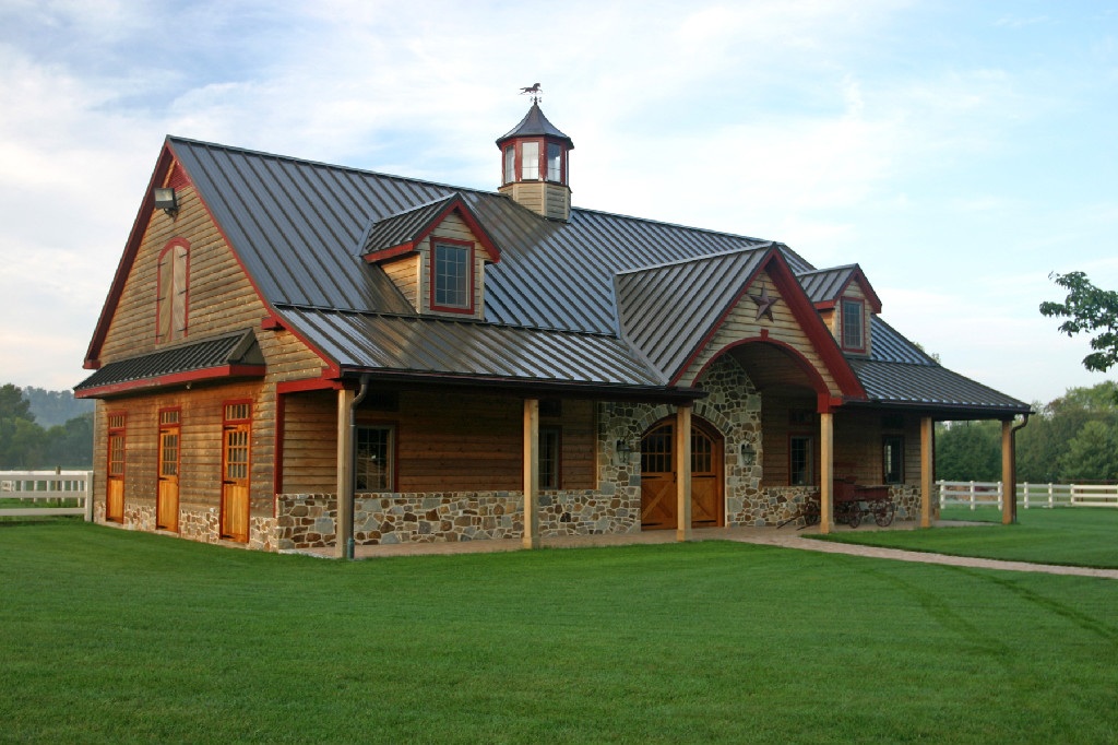 Metal Pole Barn House Plans