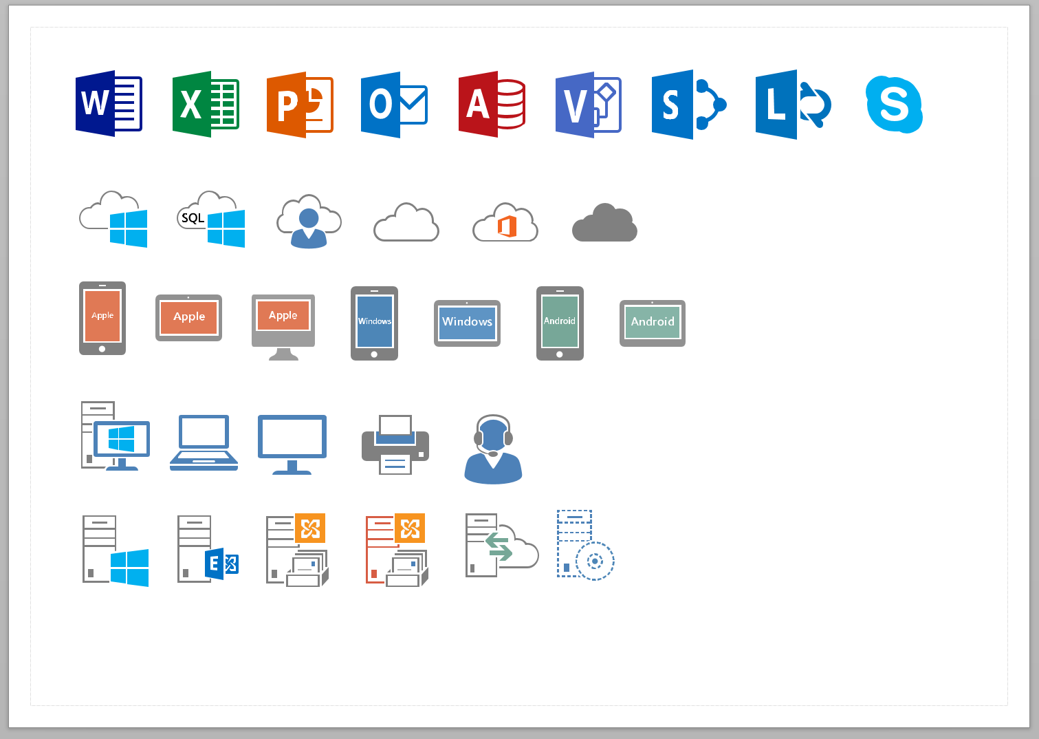 Microsoft Office 365 Visio Stencil