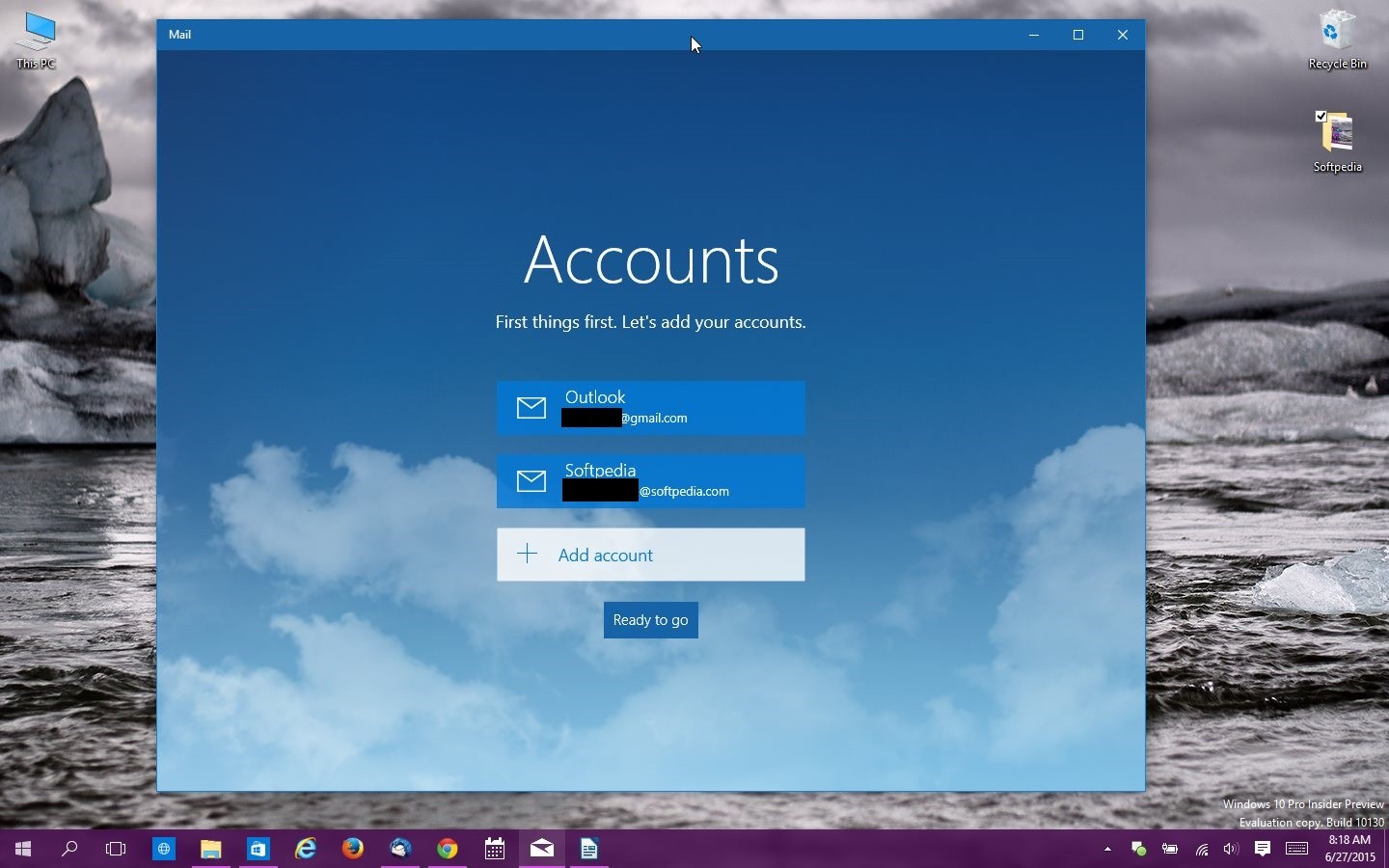 Microsoft Windows 10 Mail Icon Microsoft Windows 10 Mail Icon