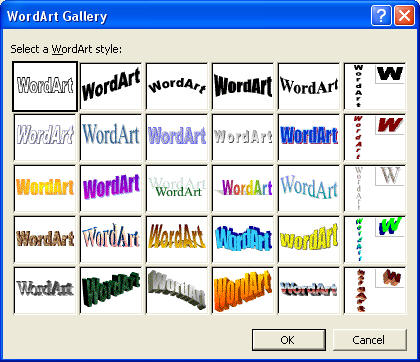 Microsoft Word Art