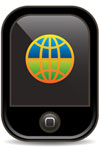 Mobile Web Access Icon