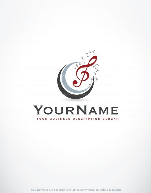 Music Note Logo Designs