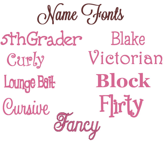 18 Font Examples And Names Images Different Font Styles Names 