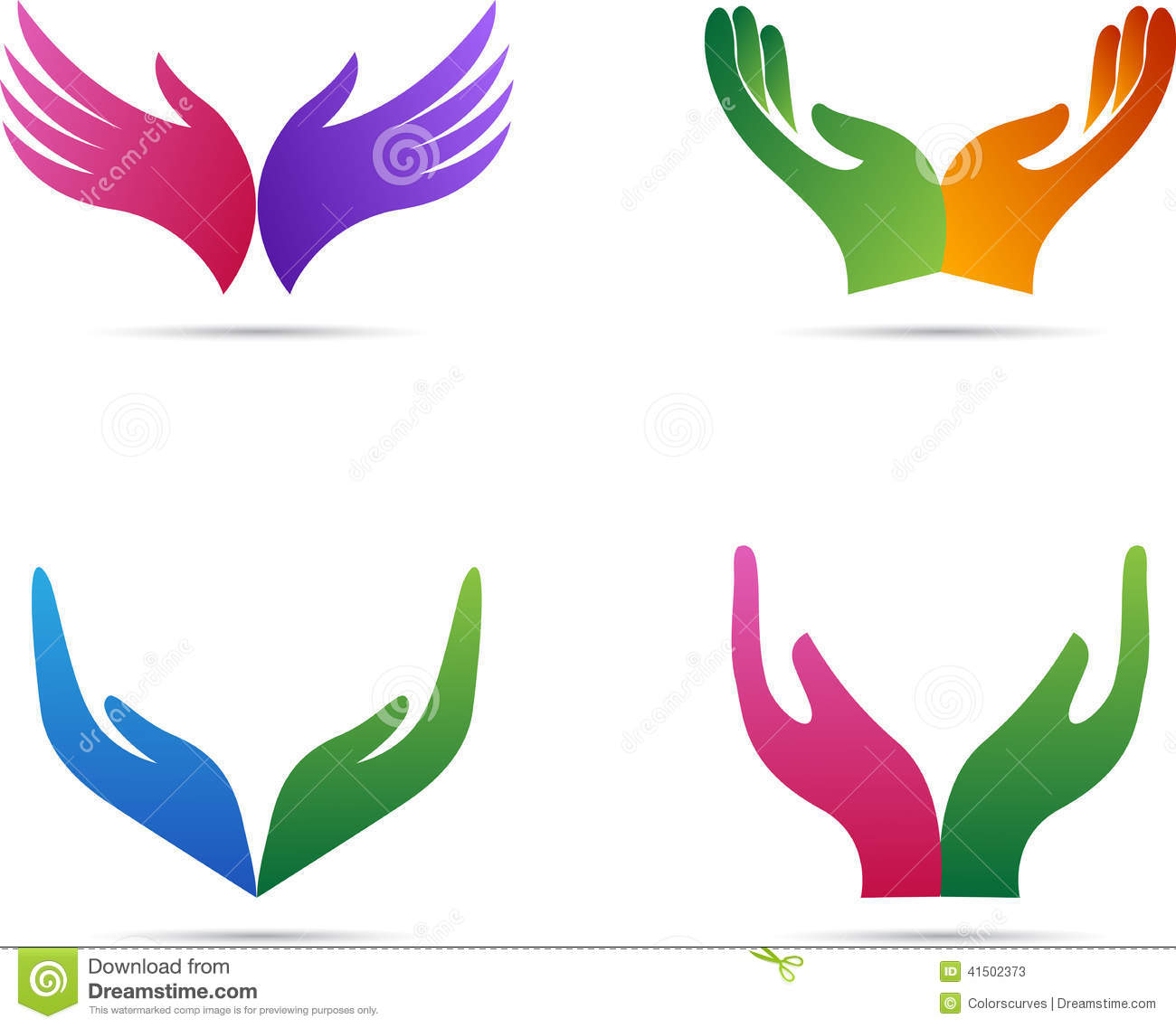 Open Hands Clip Art