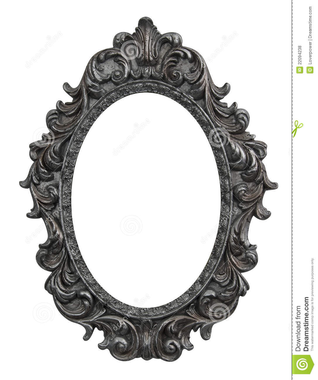 Ornate Oval Baroque Frames