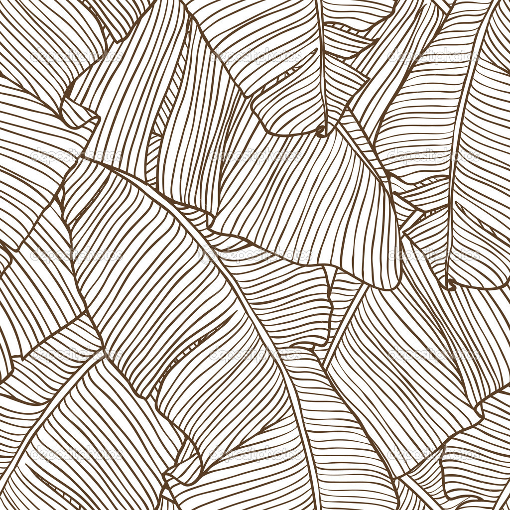 Palm Tree Leaves Pattern