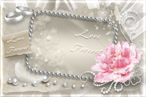 Pearl Picture Frame Template