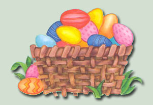 Photoshop Easter Basket