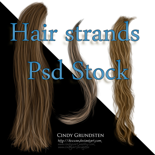 Photoshop Hair Stock