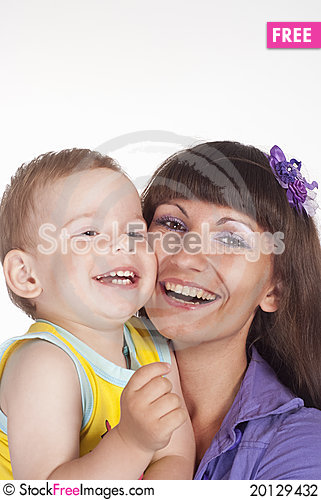 Pictures of Babies Smiling at Mom