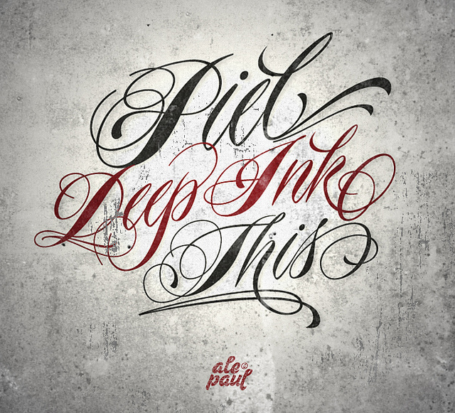 Piel Script Font Alphabet Piel Script Font Alphabet