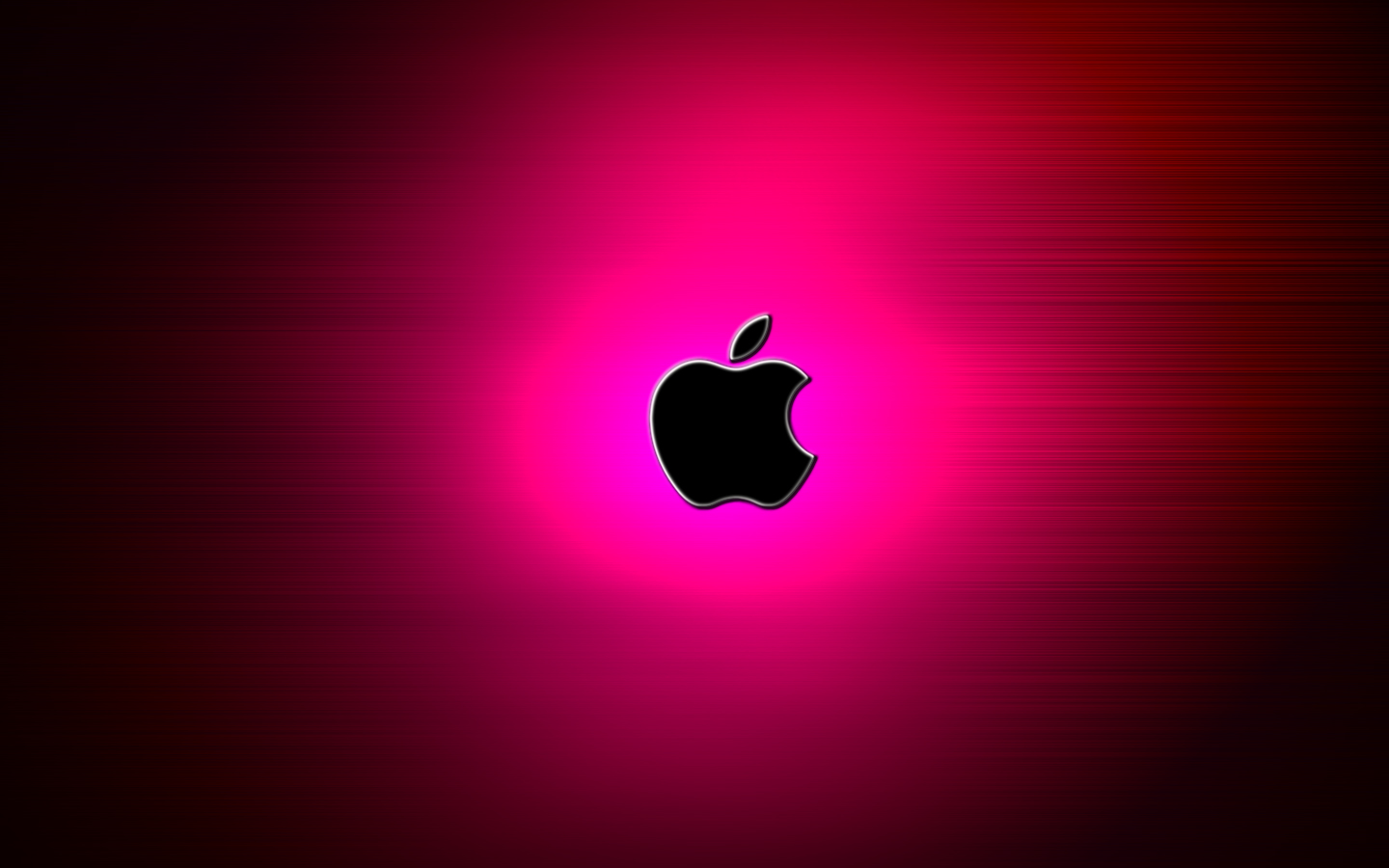 Pink Apple Logo