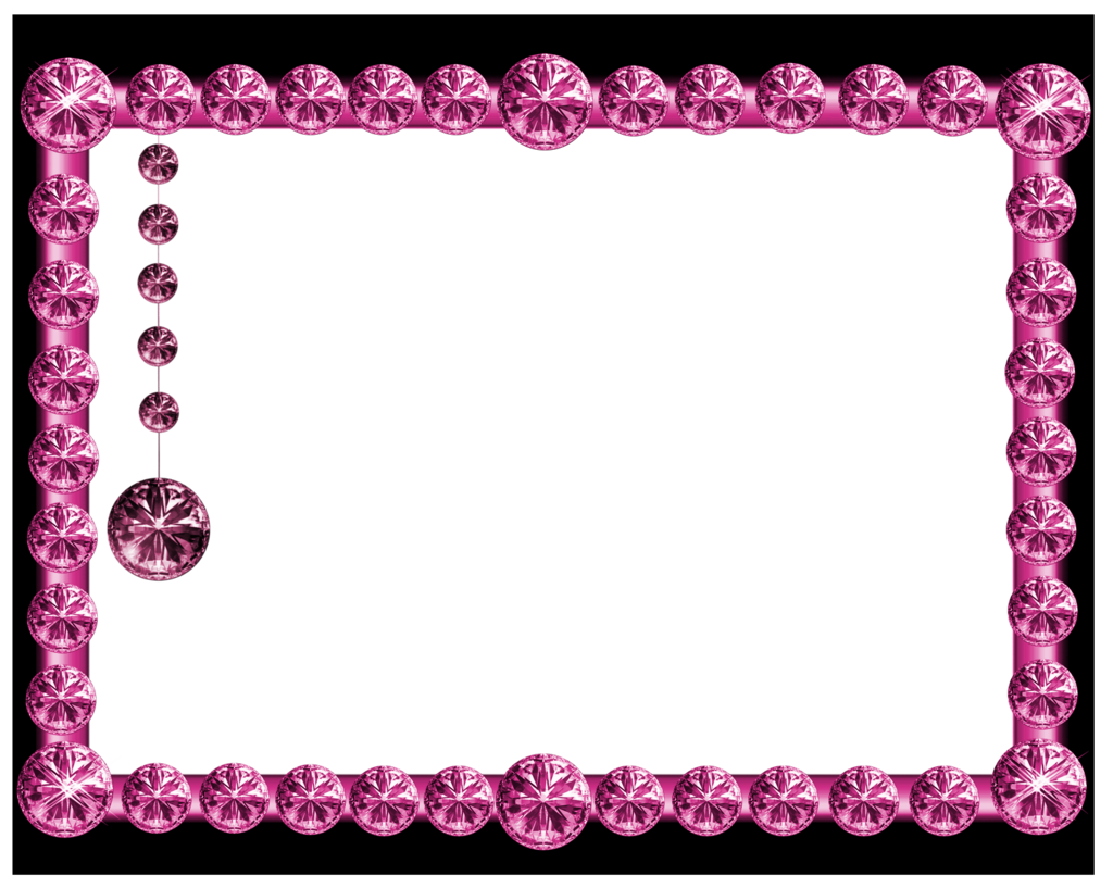 Pink Black and Gold Art Frame Pink Black and Gold Art Frame