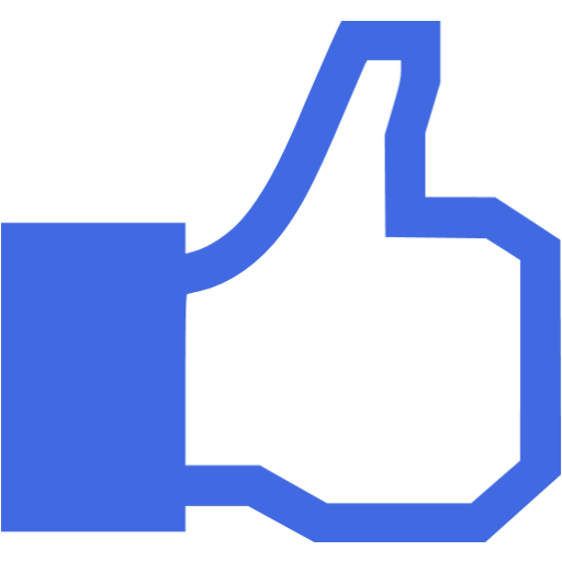 Pink Facebook Like Icon Pink Facebook Like Icon