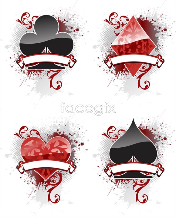 Playing Card Suit Vector Playing Card Suit Vector