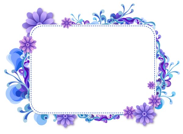 Purple Vector Borders and Frames