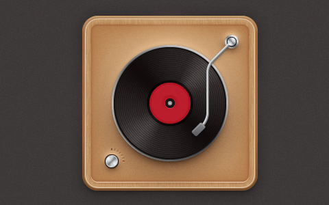 Record Player Icon