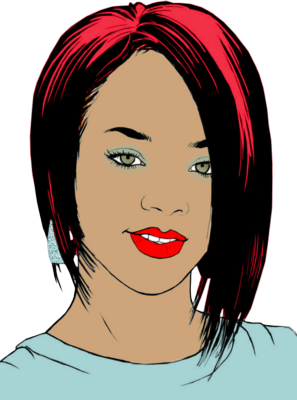 Rihanna Cartoon