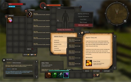 RPG Game UI