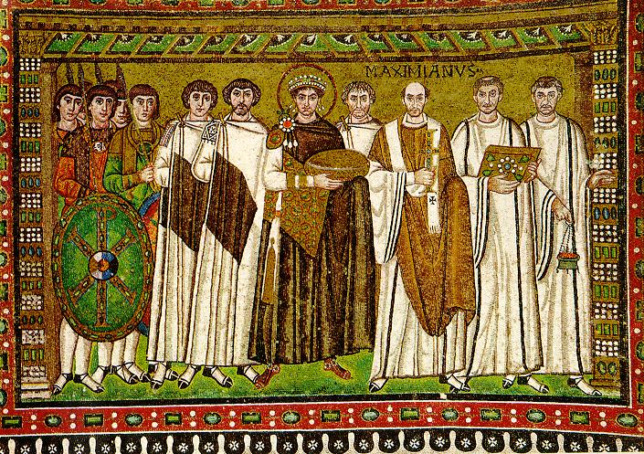 San Vitale Mosaics Justinian and Theodora