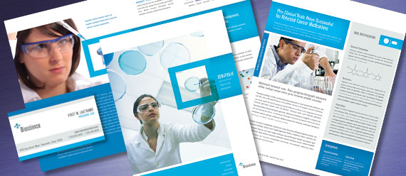 Science Graphic Design Brochure