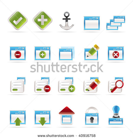 Server Computer Application Clip Art