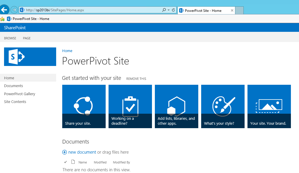 SharePoint 2013 Sites