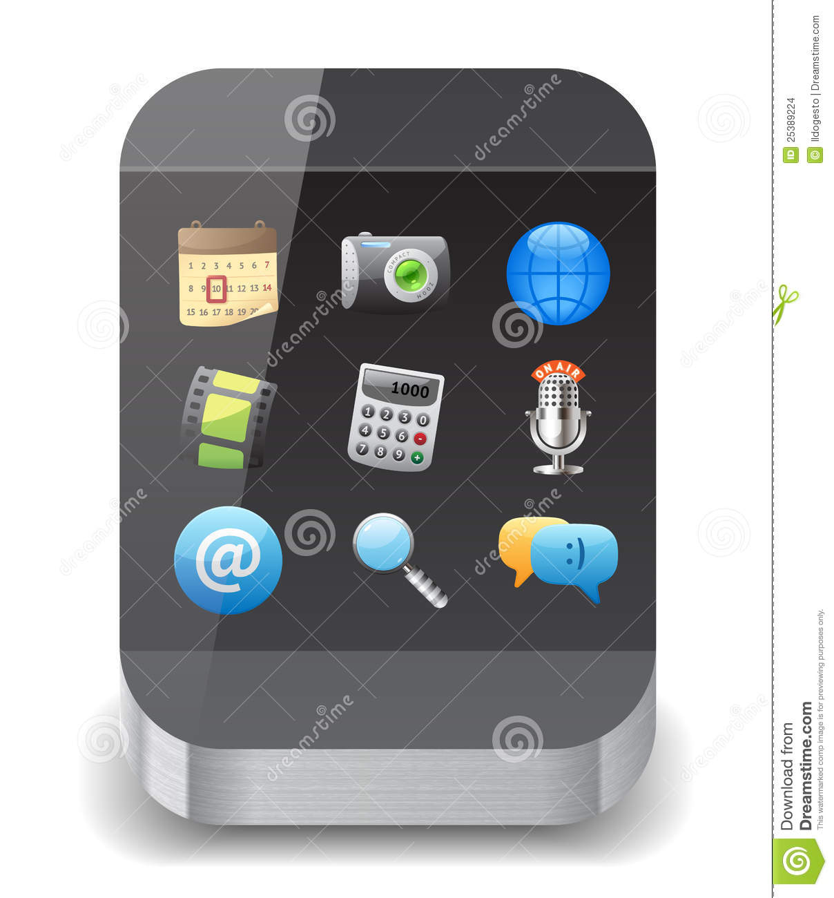 Smartphone App Icon Smartphone App Icon