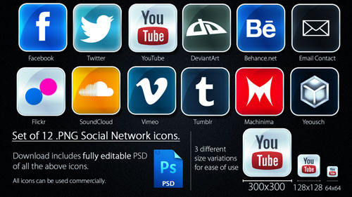 Social Network Icons