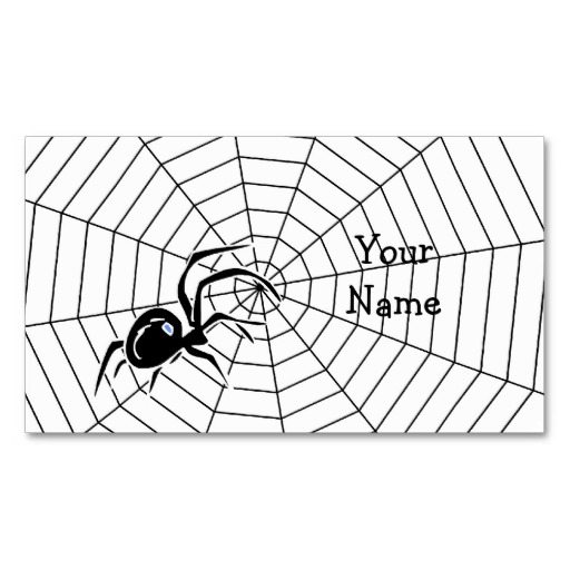 Spider Web Business Card
