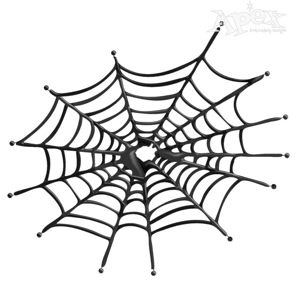 Spider Web Embroidery Designs