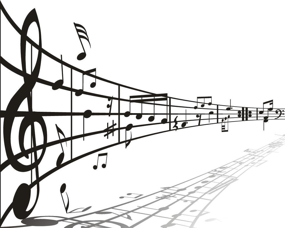 Staff Music Notes Clip Art