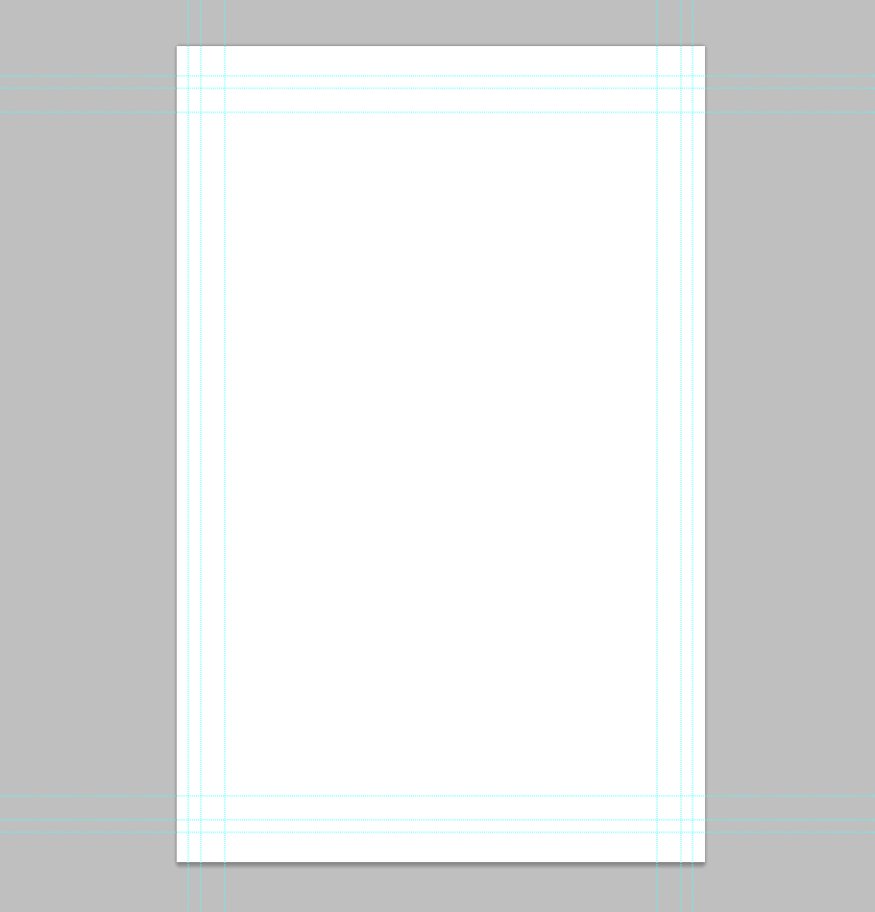 Standard Comic Book Page Template Standard Comic Book Page Template