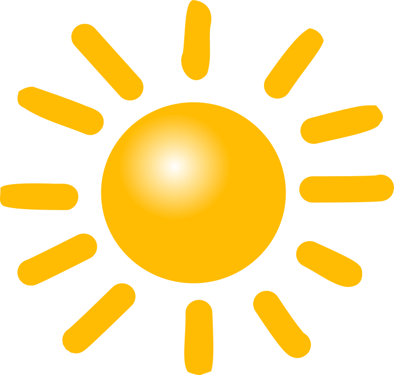 Sun Symbol Weather Clip Art