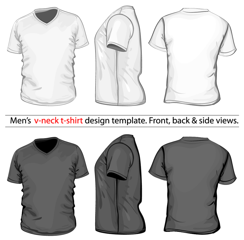 T-Shirt Template Side