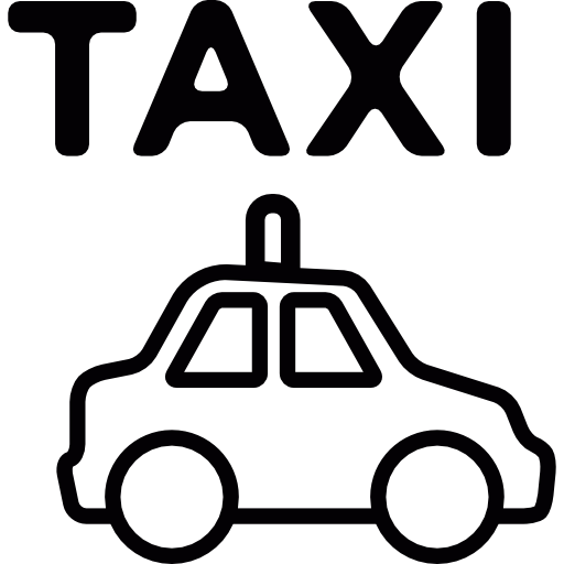 Taxi Transporation Vector File Free