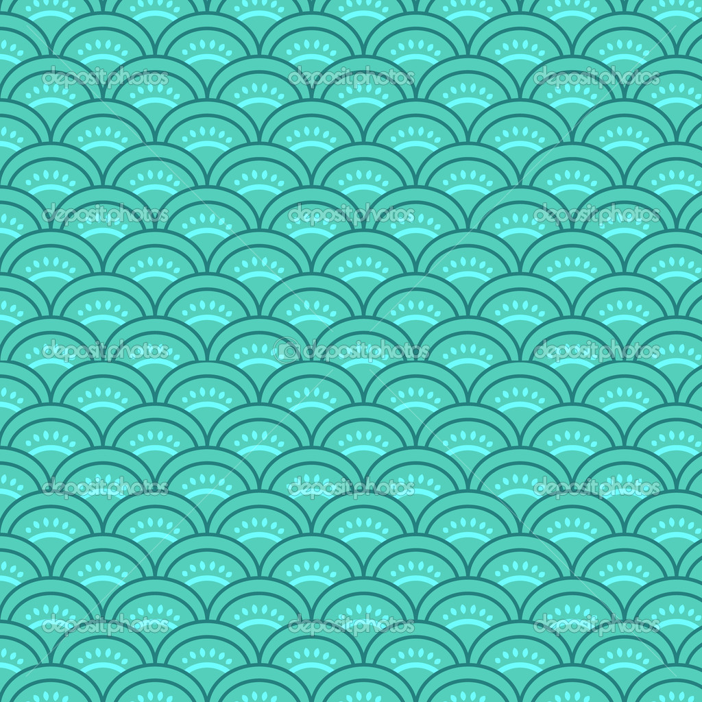 Traditional Japanese Wave Pattern Traditional Japanese Wave Pattern