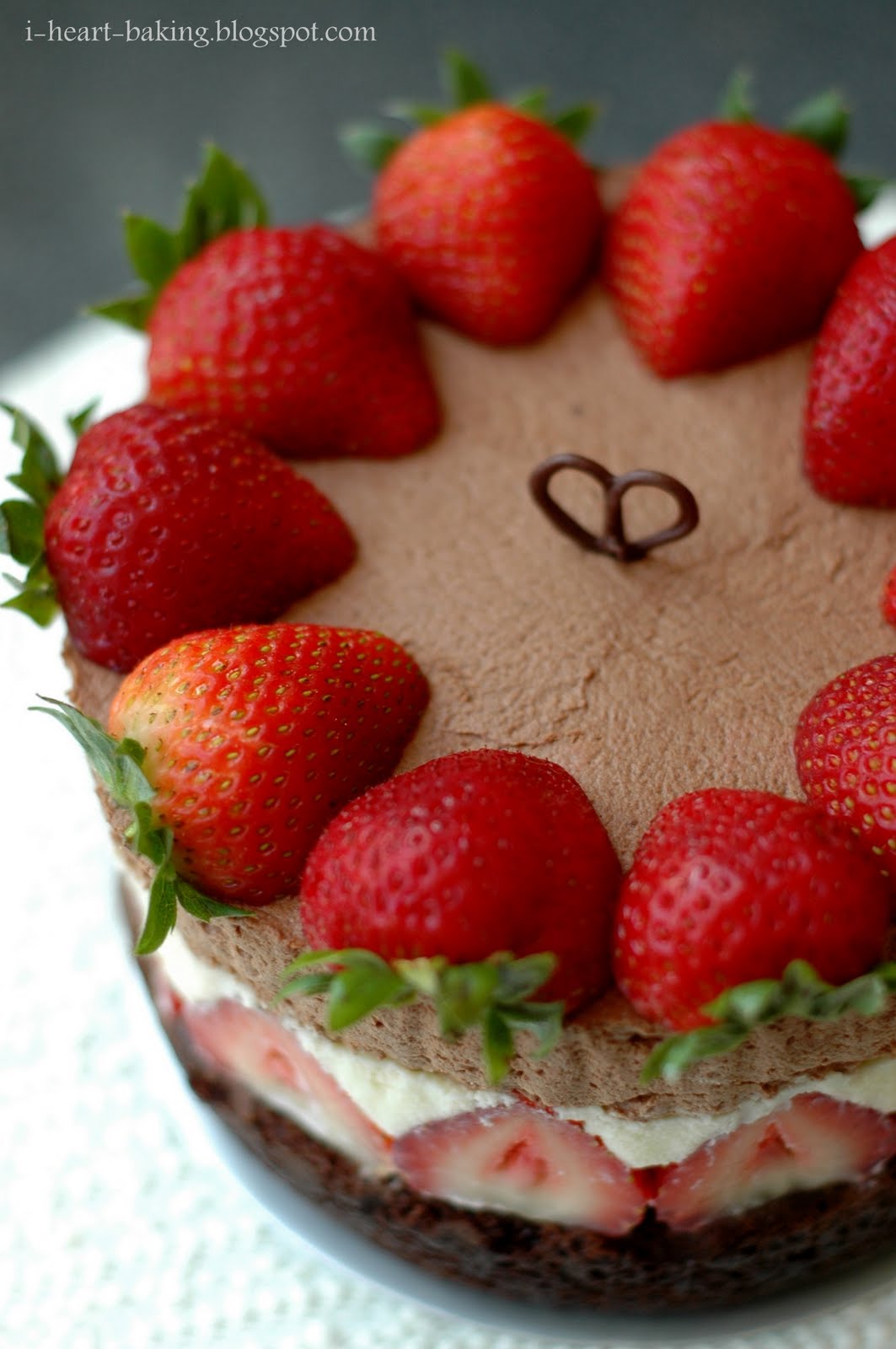 Triple Chocolate Mousse Cake