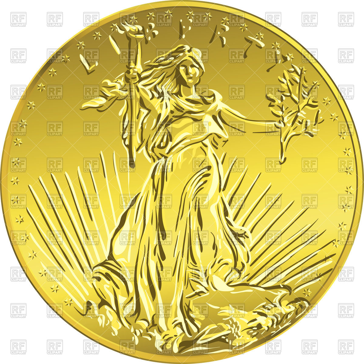 United States Liberty Gold Coin