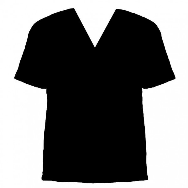 V-Neck T-Shirt Outline
