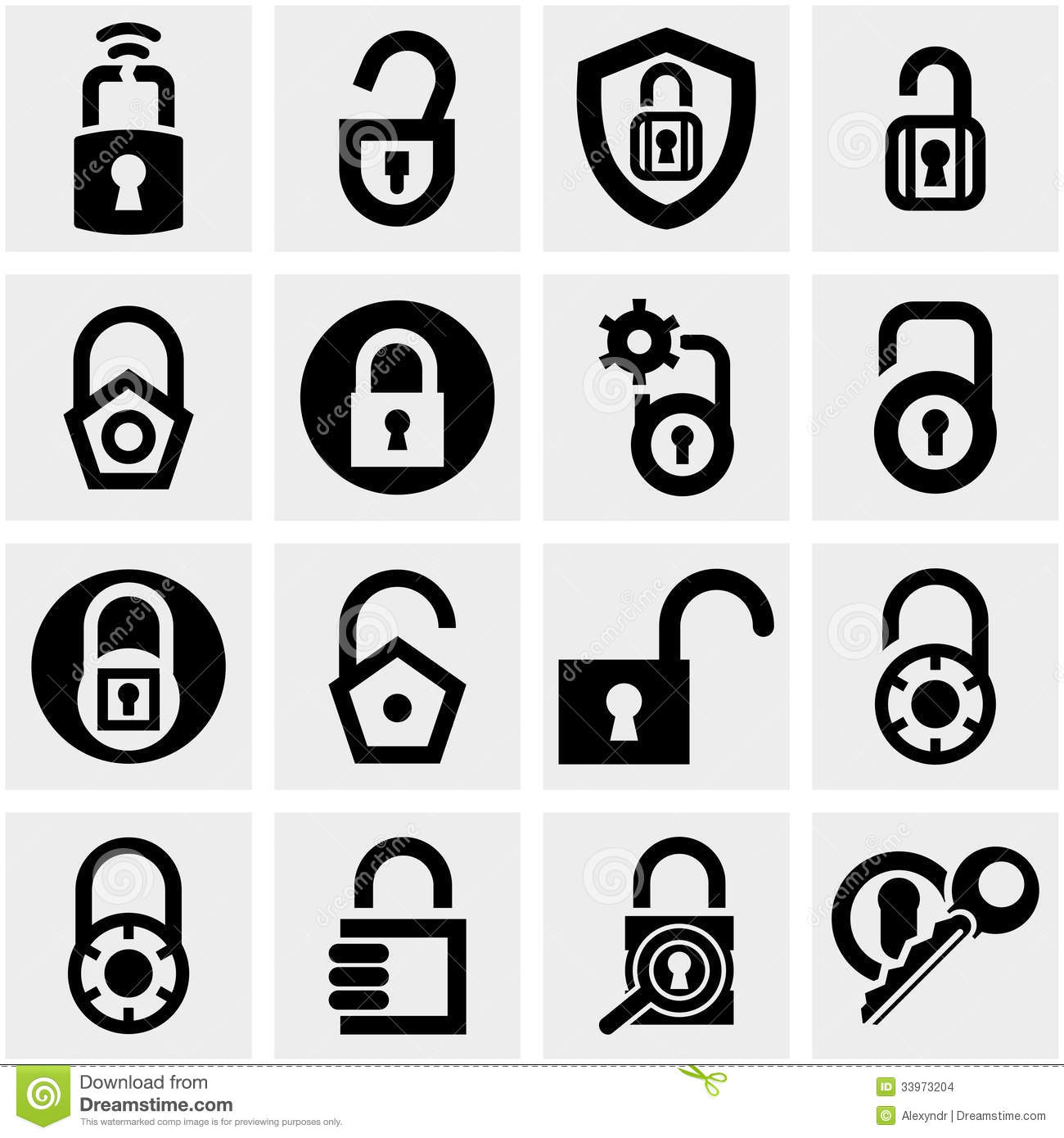 Vector Lock Icon