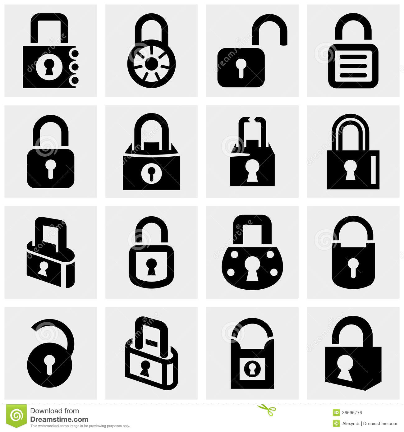 Vector Lock Icon