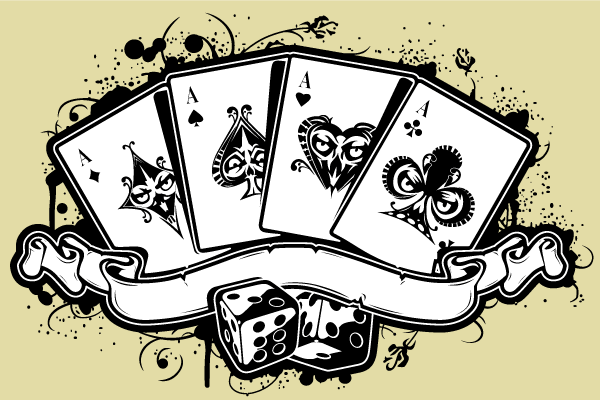Vector Playing Cards Aces Vector Playing Cards Aces